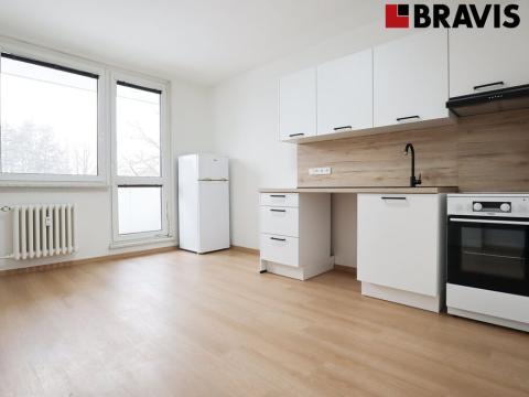 Pronájem bytu 2+kk, Brno - Žabovřesky, Voroněžská, 42 m2