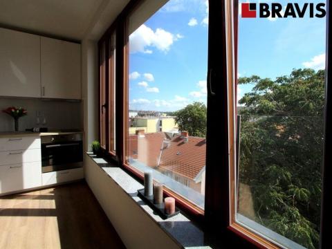 Pronájem bytu 1+kk, Brno, Francouzská, 22 m2