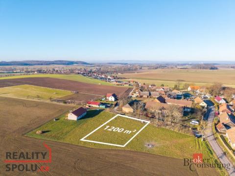 Prodej pozemku pro bydlení, Ledce - Újezdec, 1200 m2