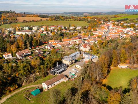 Prodej výrobních prostor, Husinec, Mikulášova, 4900 m2