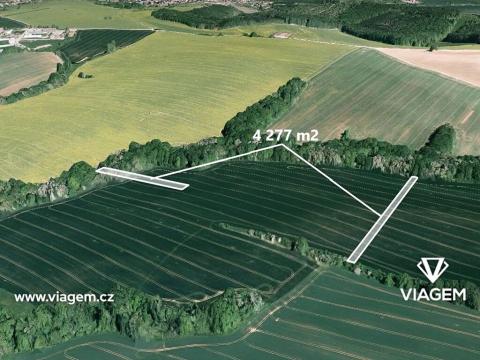 Prodej podílu pole, Mistřice, 3801 m2