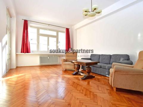 Pronájem bytu 2+1, Praha - Vinohrady, Písecká, 90 m2