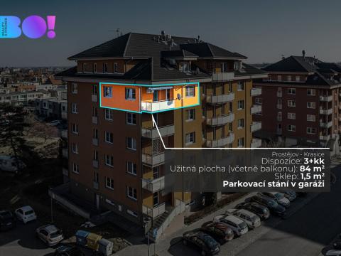 Prodej bytu 3+kk, Prostějov, Krasická, 84 m2