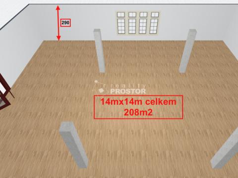 Pronájem skladu, Jirny, Tovární, 208 m2