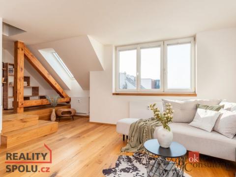 Pronájem bytu 3+kk, Praha - Holešovice, Malá Plynární, 92 m2
