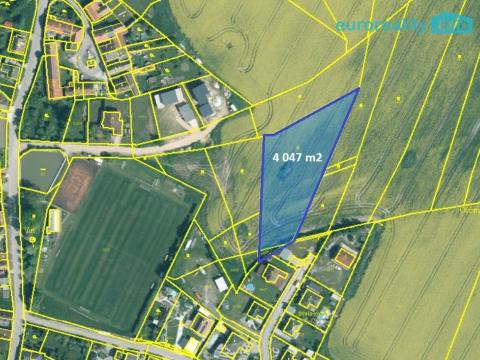 Prodej pozemku pro bydlení, Strakonice - Střela, 4047 m2