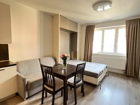 Pronájem bytu 1+kk, Praha - Košíře, Vrchlického, 35 m2