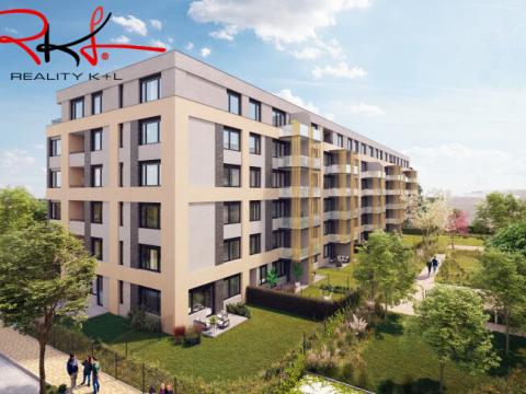 Prodej bytu 2+kk, Praha - Hlubočepy, náměstí Olgy Scheinpflugové, 62 m2