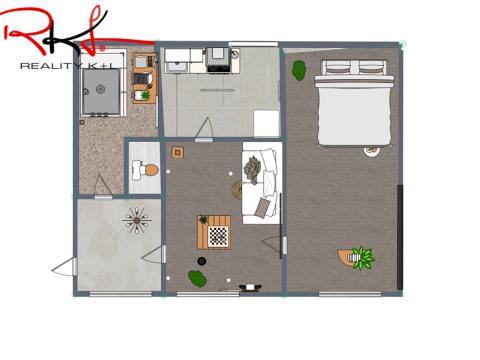 Pronájem bytu 2+1, Roudnice nad Labem, Havlíčkova, 70 m2