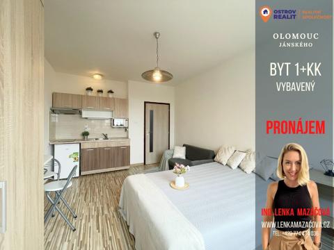 Pronájem bytu 1+kk, Olomouc - Povel, Janského, 25 m2