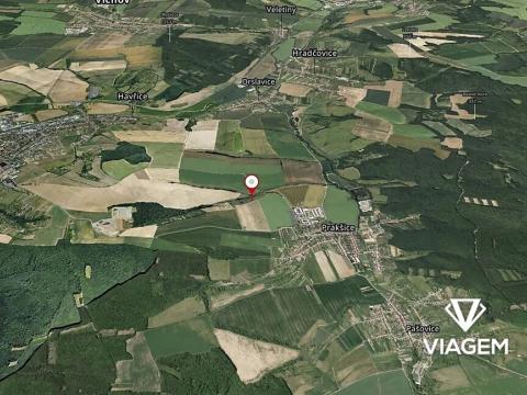 Prodej pole, Prakšice, 3712 m2