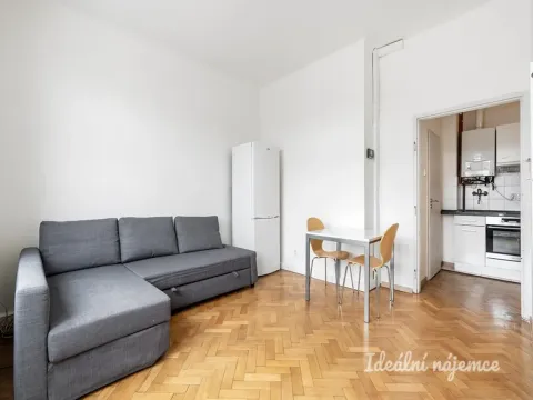 Pronájem bytu 1+kk, Praha - Vinohrady, Chrudimská, 22 m2