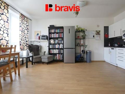 Pronájem bytu 1+kk, Brno - Slatina, Šmahova, 38 m2