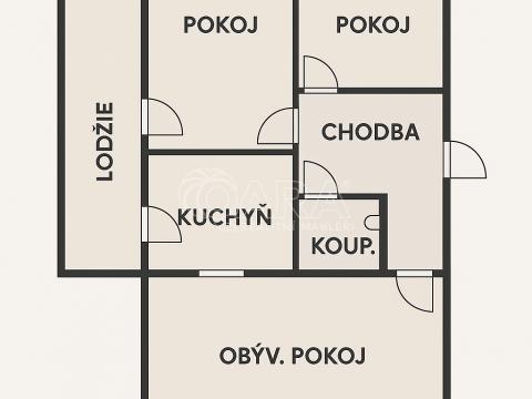 Prodej bytu 3+1, Rožmitál pod Třemšínem, Sídliště, 81 m2