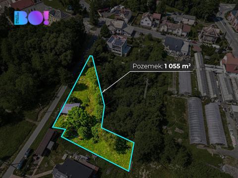 Prodej pozemku pro bydlení, Ostrava, Obecní, 1055 m2