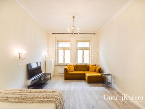 Pronájem bytu 1+1, Praha - Žižkov, Přibyslavská, 40 m2