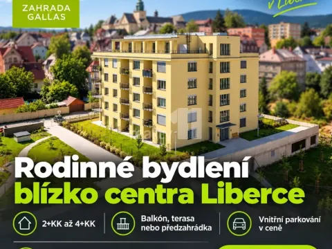 Prodej bytu 2+kk, Liberec - Liberec X-Františkov, Švermova, 69 m2