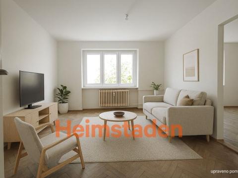 Pronájem bytu 2+1, Karviná - Nové Město, nám. Budovatelů, 53 m2