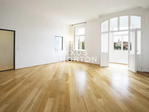 Pronájem bytu 4+1, Praha - Smíchov, Hořejší nábřeží, 114 m2