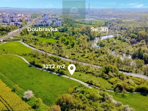 Pronájem pozemku, Plzeň - Doubravka, 3272 m2