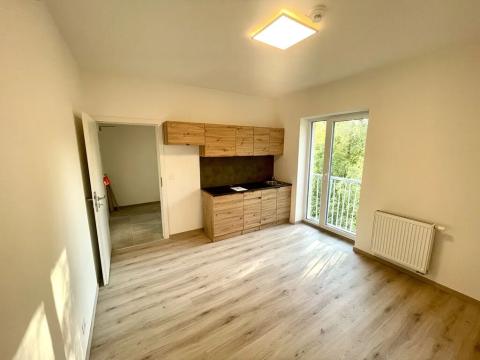 Pronájem bytu 1+kk, Tuchoměřice, V Kněžívce, 22 m2