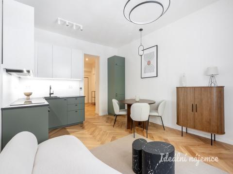 Pronájem bytu 2+kk, Praha - Košíře, Mahenova, 48 m2