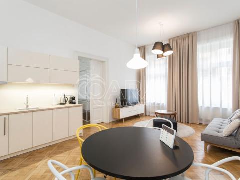 Pronájem bytu 2+kk, Praha - Nové Město, Na Poříčí, 55 m2