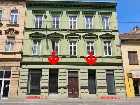 Pronájem obchodního prostoru, Brno, Hybešova, 131 m2