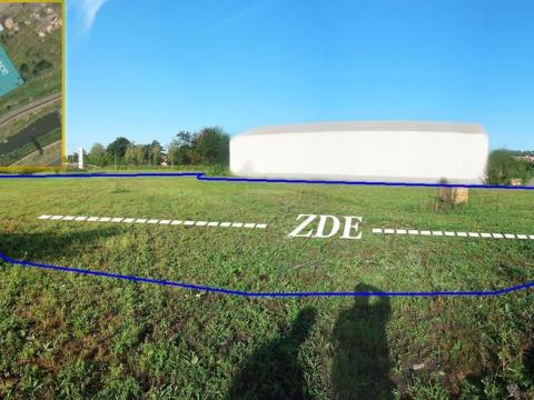 Pronájem komerčního pozemku, Králův Dvůr, Tovární, 500 m2