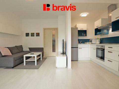Pronájem bytu 1+kk, Brno, U Leskavy, 36 m2
