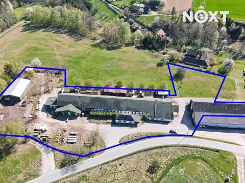 Prodej výrobních prostor, Trotina, 900 m2