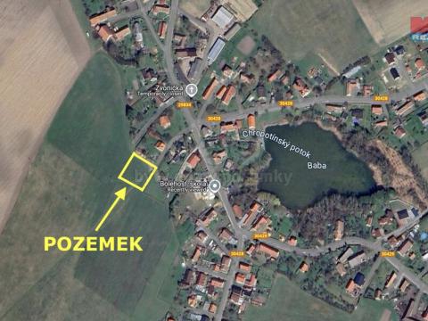 Prodej louky, Bolehošť, 2000 m2