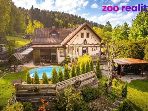 Prodej rodinného domu, Větřní - Nahořany, 180 m2