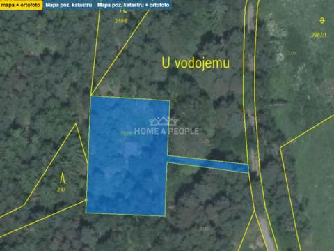 Prodej pozemku, Větřní - Hašlovice, 1463 m2