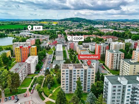Prodej bytu 2+1, Písek, třída Přátelství, 61 m2