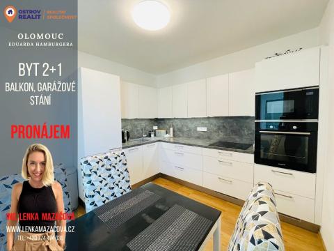 Pronájem bytu 2+1, Olomouc, Eduarda Hamburgera, 58 m2