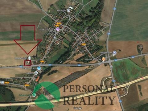 Prodej pozemku pro bydlení, Krupá, 3122 m2