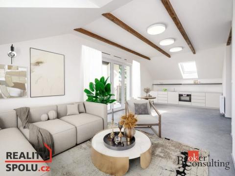 Pronájem bytu 1+kk, Praha - Hostavice, Písčitá, 41 m2