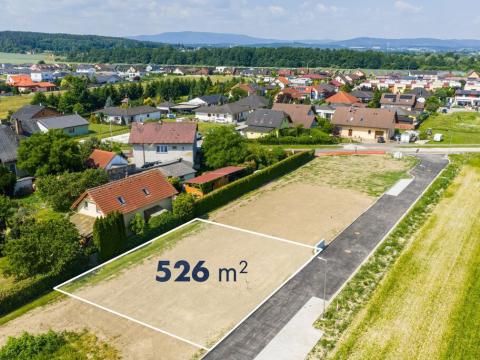 Prodej pozemku pro bydlení, Roudné, Komenského, 526 m2