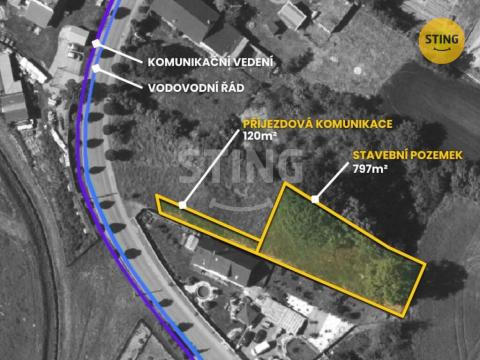 Prodej pozemku pro bydlení, Třebom, 797 m2