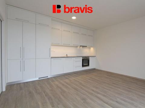 Pronájem bytu 2+kk, Brno - Maloměřice, Wágnerova, 42 m2