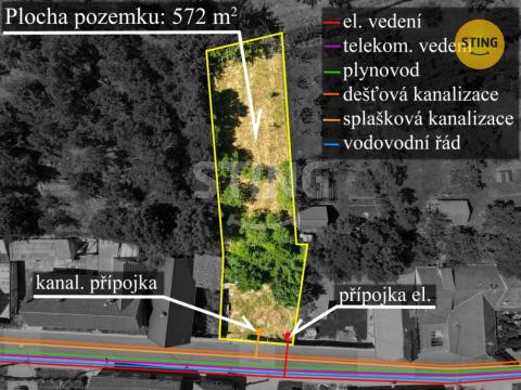 Prodej pozemku pro bydlení, Břestek, 572 m2