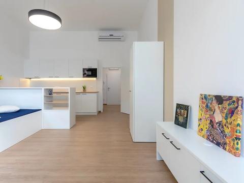Pronájem bytu 1+kk, Brno, Poštovská, 28 m2