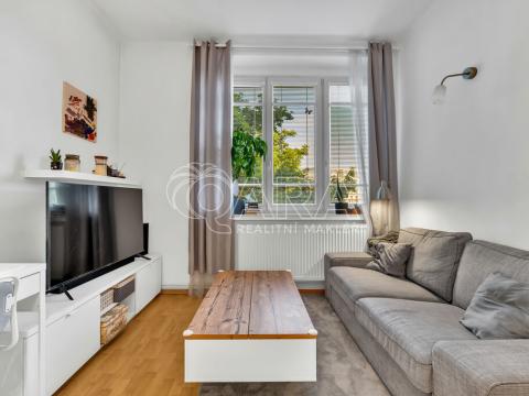 Pronájem bytu 2+kk, Praha - Žižkov, U kněžské louky, 42 m2