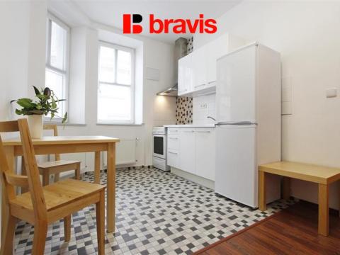 Pronájem bytu 2+kk, Brno - Žabovřesky, Doležalova, 40 m2