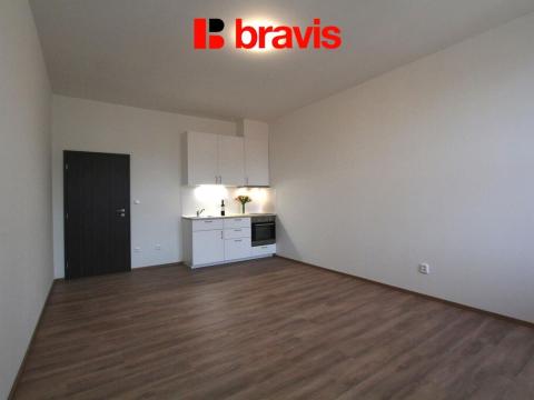 Pronájem bytu 1+kk, Brno, Francouzská, 32 m2
