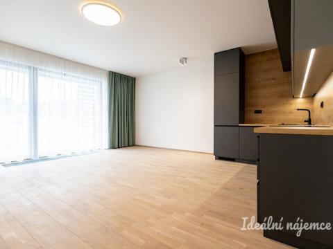 Pronájem bytu 1+kk, Praha - Modřany, Mezi vodami, 41 m2