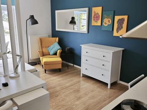 Pronájem bytu 1+kk, Praha - Holešovice, V závětří, 34 m2