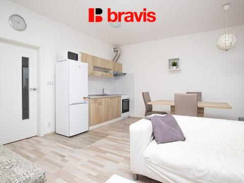 Pronájem bytu 1+kk, Brno - Slatina, Kigginsova, 40 m2