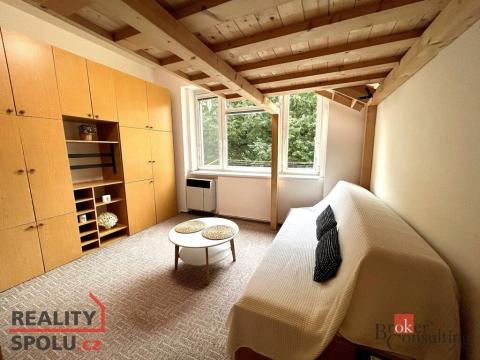 Prodej bytu 1+kk, Brno - Veveří, Bayerova, 22 m2